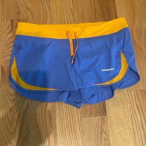 Patagonia Color Block Athletic Shorts